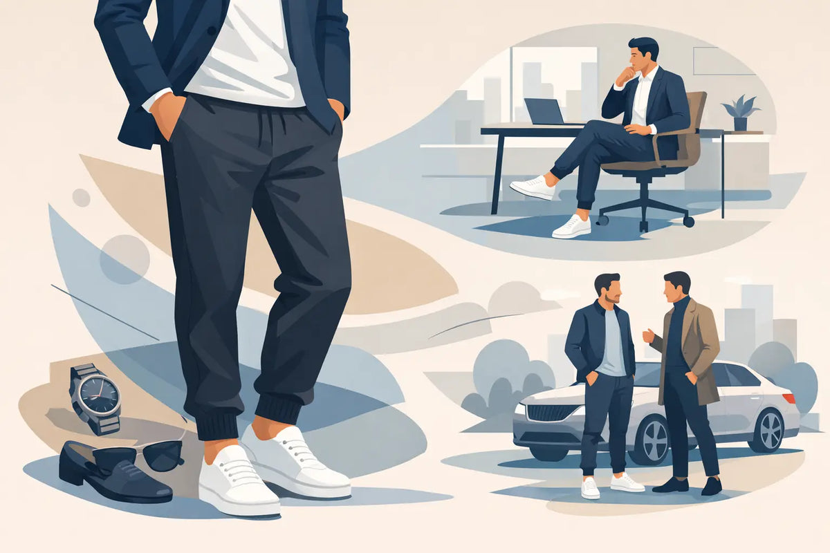 Elegante Jogginghose für Herren richtig tragen