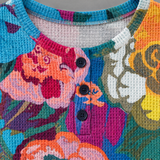 Ida - Pullover mit großen, bunten Blumen