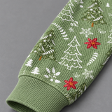 Ingrid - Pullover mit Weihnachtsbaummuster
