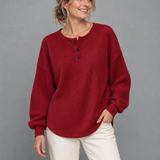 Helene - Pullover aus weichem Waffelstoff