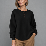 Helene - Pullover aus weichem Waffelstoff