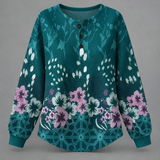 Hanna - Pullover mit Blumenmotiv