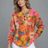 Johanna - Pullover mit buntem Blumenmuster