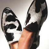 Becca - Schuhe mit Kuhmuster