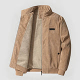 Guilherme - Chaqueta de Manchester de Forro de Fleece