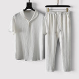 Thomas™ | Kurzarm-Set aus Oberteil und Hose