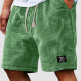 Quirin™ | Wabenartige Shorts mit Kordelzug