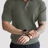 Simon™ | Poloshirt mit Rippstruktur