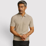Gottlieb™ | Poloshirt ohne Knopfleiste