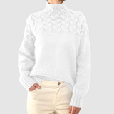 Štěpánka – Warmer Pullover mit Kragen