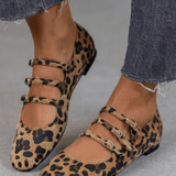Angelie - Schuhe mit Leopardenmuster