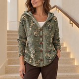 Marlene | Bequemer Strickcardigan mit Kapuze