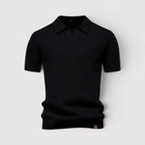 Gottlieb™ | Poloshirt ohne Knopfleiste