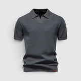 Gottlieb™ | Poloshirt ohne Knopfleiste