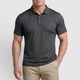 David™ | Poloshirt mit wabenartiger Struktur