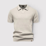 Gottlieb™ | Poloshirt ohne Knopfleiste