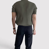 Simon™ | Poloshirt mit Rippstruktur