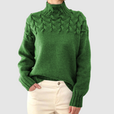 Štěpánka – Warmer Pullover mit Kragen