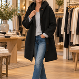 Rose | Bequemer mittellanger Alltagsmantel