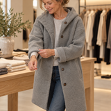 Rose | Bequemer mittellanger Alltagsmantel