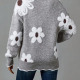 Belinha - Elegante Bluse mit V-Ausschnitt und Blumenmuster