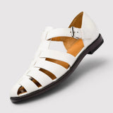 Oskar™ | Bequeme Sandale mit Flechtriemen