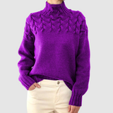 Štěpánka – Warmer Pullover mit Kragen
