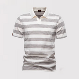 Theo™ | Luftiges gestreiftes Poloshirt für den Sommer