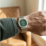 Alexander™ | Elegante Edelstahl-Quarzuhr