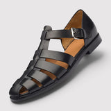 Oskar™ | Bequeme Sandale mit Flechtriemen