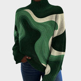 Eva - Künstlerischer gestrickter Pullover