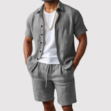 Leon™ | Atmungsaktives Hemd-Shorts-Set