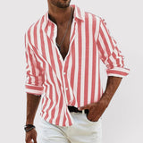 Kevin™ | Atmungsaktives gestreiftes Hemd