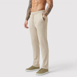 Linus™ | Elastische Loungehose mit Rippstruktur