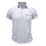 Camiseta de algodón con bolsillos