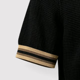 Paul™ | Wabenartiges Strick-Poloshirt