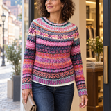 Klassischer isländischer Wollpullover