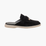Konrad™ | Eleganter Mule Schwarz