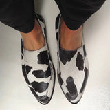 Becca - Schuhe mit Kuhmuster