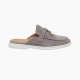 Hartwig™ | Eleganter Mule Hellgrau