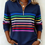 Marianne™ | Bequemer und farbenfroher Casual-Pullover für den Alltag