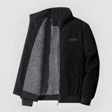 Guilherme - Chaqueta de Manchester de Forro de Fleece