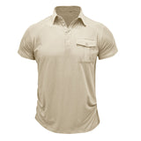 Camiseta de algodón con bolsillos