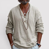 Joris™ | Luftiges Henley-Shirt in lockerer Passform