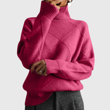 Anne | Pullover mit hohem Kragen Luxe
