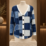 Viktoria | Bequemer geknöpfter Strickcardigan