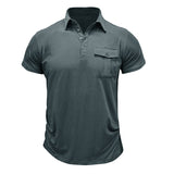 Camiseta de algodón con bolsillos