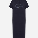 Sásquia - Vestido Casual con Capucha