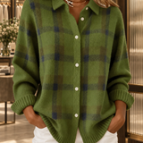 Courtney | Kuschelige Alltags-Strickjacke mit Knöpfen