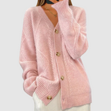 Elżbieta - Strickpullover mit geflochtenem Muster